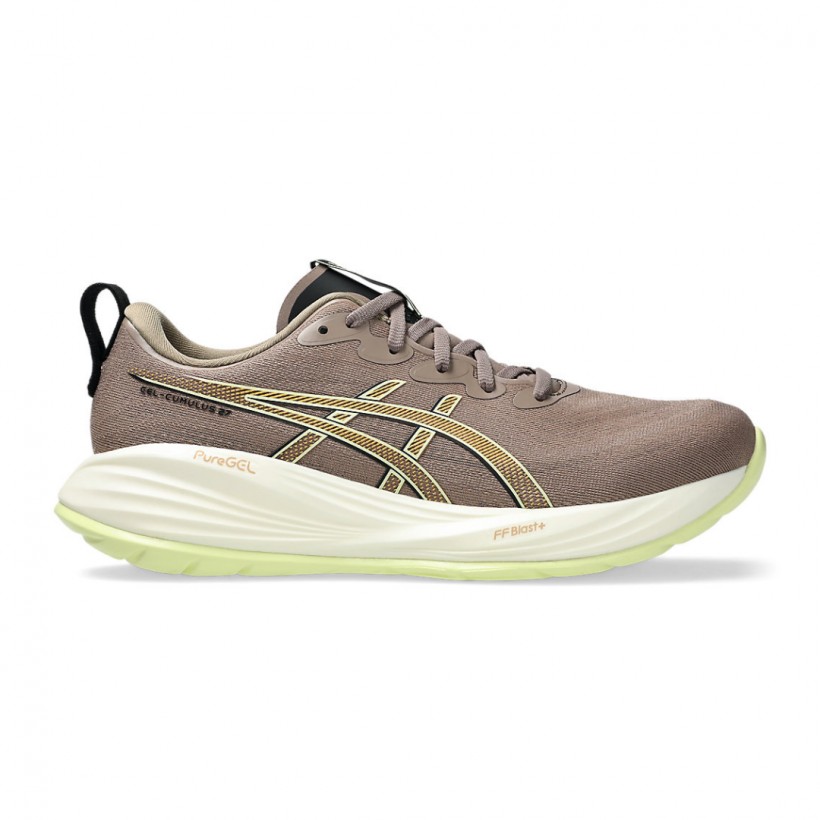 Buty Asics Gel-Cumulus 27 Brązowo-Złote SS25