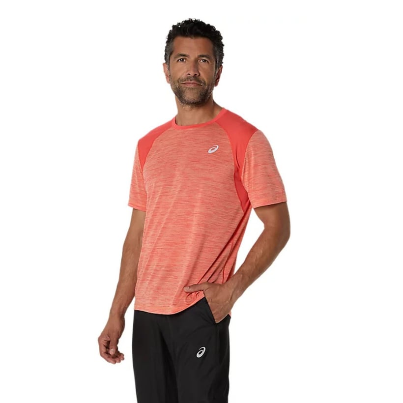 T-shirt Asics Road SS Top à Manches Courtes Orange