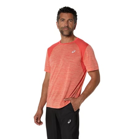 Koszulka Asics Road SS Top z Krótkim Rękawem Pomarańczowa