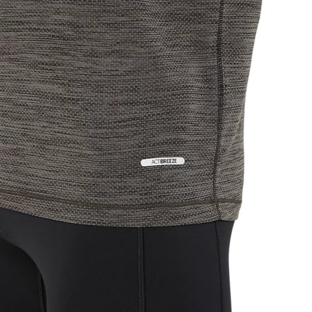 Asics Road SS Top Short Sleeve Gray Black