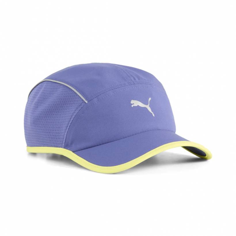 Czapka Puma Runner Short Visor 5 Panel Niebieska