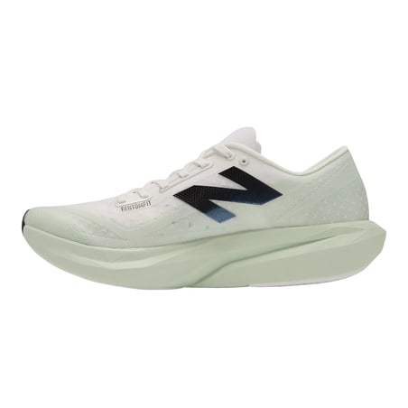 Scarpe New Balance FuelCell Rebel v4 verdi bianche SS25