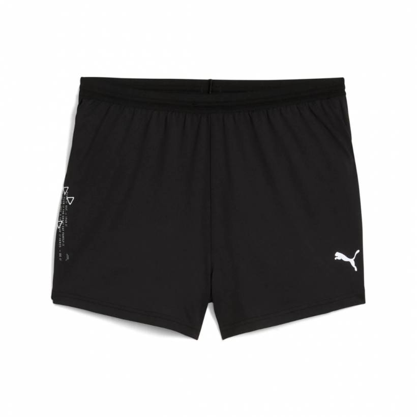 Krótkie spodenki Puma Knit 3” Split Czarny