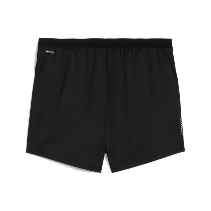 Kurze Hose Puma Knit 3” Split Schwarz