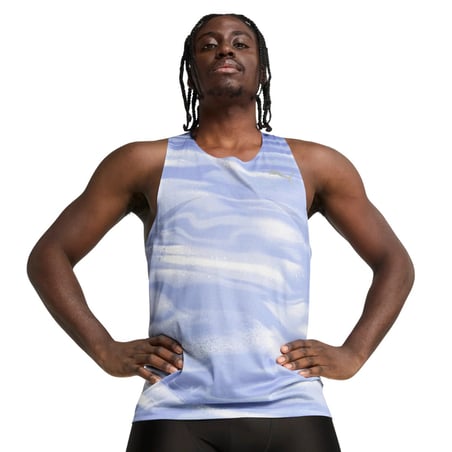 Canotta Puma Raceday Ultraspun Blu Bianco