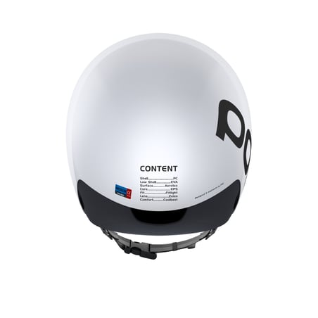 POC Cerebel Weiß Blau Helm