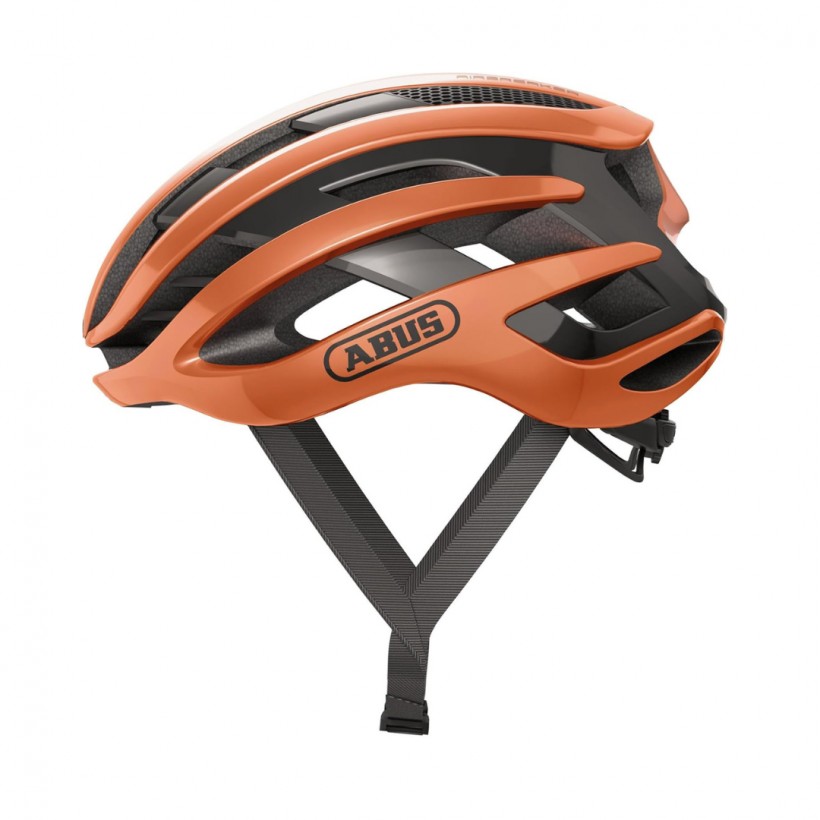 Casco Abus Airbreaker Arancione Nero
