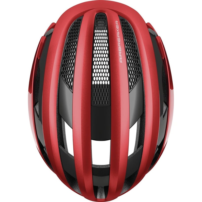 Capacete Abus Airbreaker Vermelho Preto