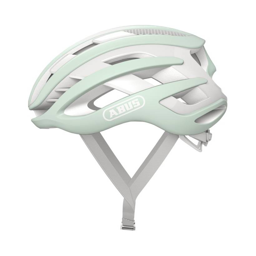 Casco Abus Airbreaker Verde Bianco