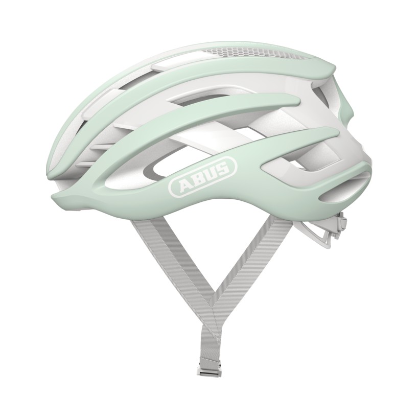 Casco Abus Airbreaker Verde Blanco
