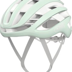 Kask Abus Airbreaker Zielono-Biały 2