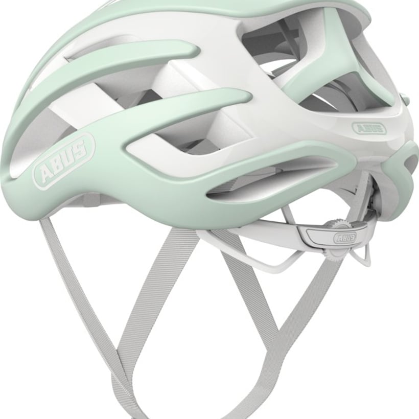 Abus Airbreaker Helm Groen Wit