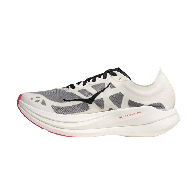 Hoka Rocket X 2 Wit Blauw SS25 Unisex Sneakers