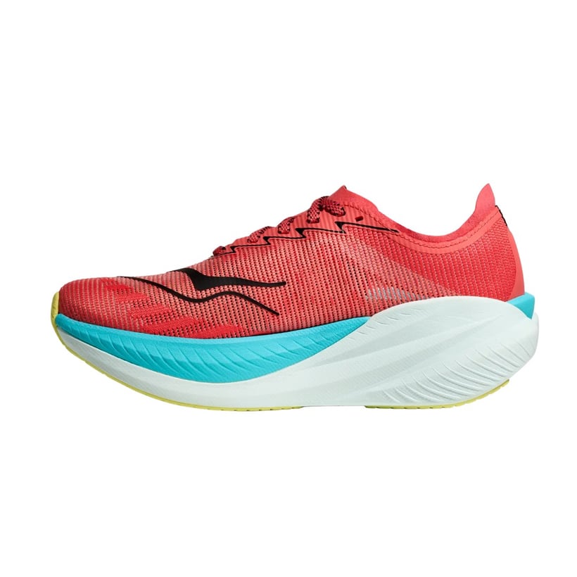 Ténis Hoka Mach X 2 Vermelho Azul SS25 Mulher