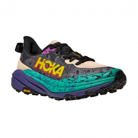 Hoka Speedgoat 6 Shoes Gray Green SS25