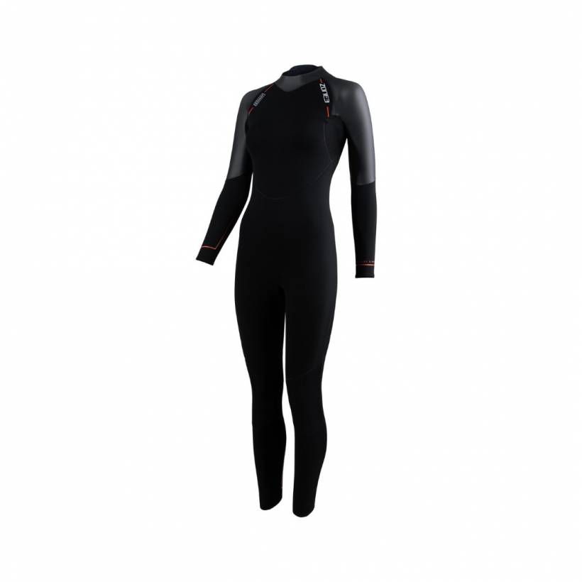 Neopren Zone3 Active Flex Czarny Pomarańczowy dla Kobiet