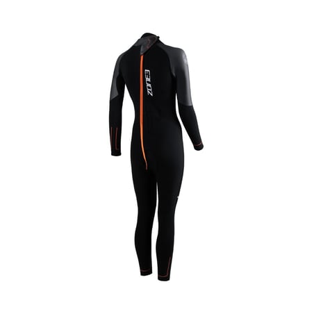 Zone3 Active Flex Black Orange Women's Wetsuit