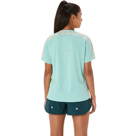 Camiseta Asics Road Lite-Show Verde Mujer