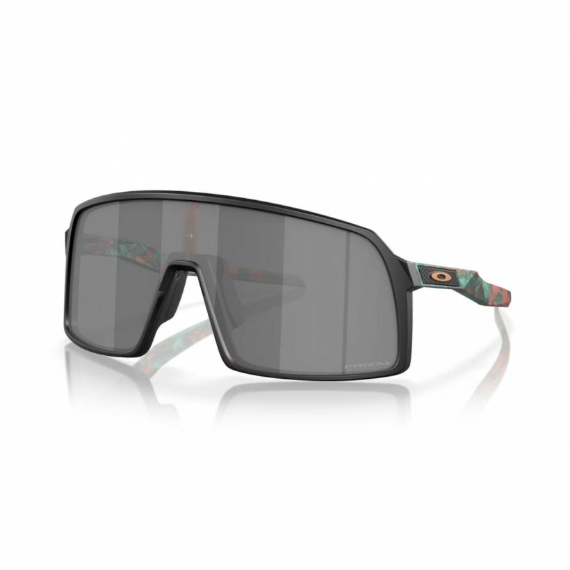 Oakley Sutro Schwarze Grüne Brille