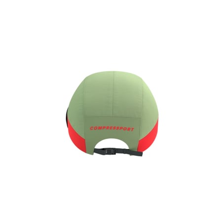Compressport 5 Panel Light Cap Green Red