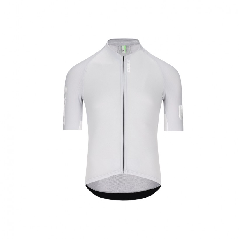 Maillot Q36.5 Gregarius Pro Signature Maillot Cinza Branco
