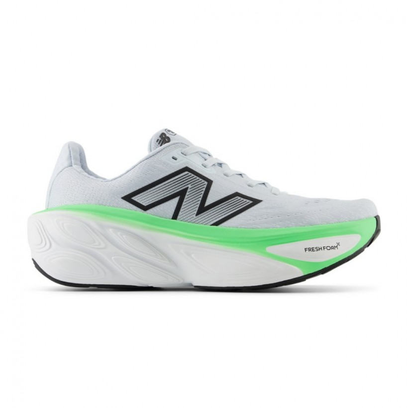 Zapatillas New Balance Fresh Foam X More v5 Blanco Verde SS25