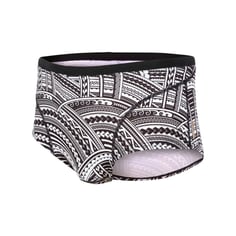 Zone3 Kona Speed Brief Badehose Schwarz Weiß
