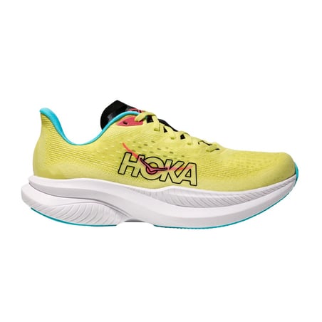 Hoka Mach 6 Shoes Yellow Blue SS25