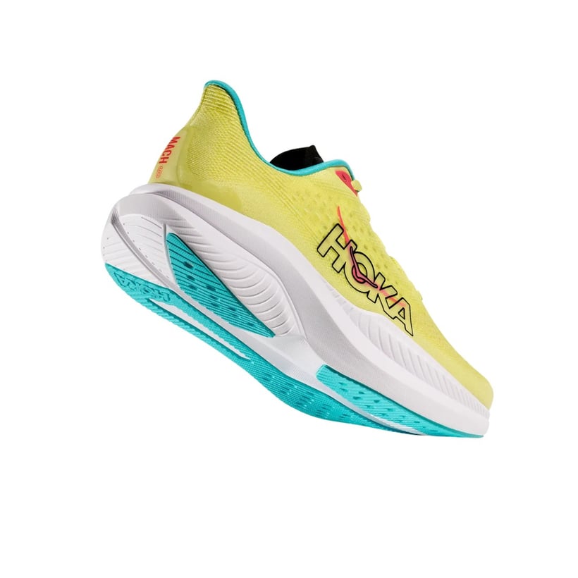 Hoka Mach 6 Shoes Yellow Blue SS25