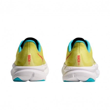Scarpa Hoka Mach 6 Giallo Blu SS25