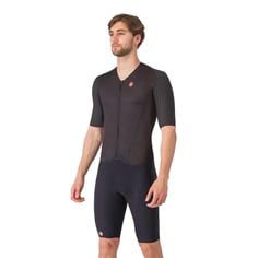 Macacão de Triatlo Castelli Free San Remo 3 M/C Preto