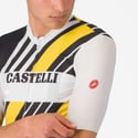 Castelli Heritage Zwart Wit Geel Trui