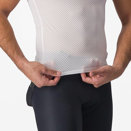 Castelli Pro Mesh 2.0 Sleeveless Base Layer White