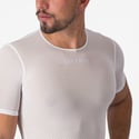 Castelli Pro Mesh 2.0 Base Layer Short Sleeve White