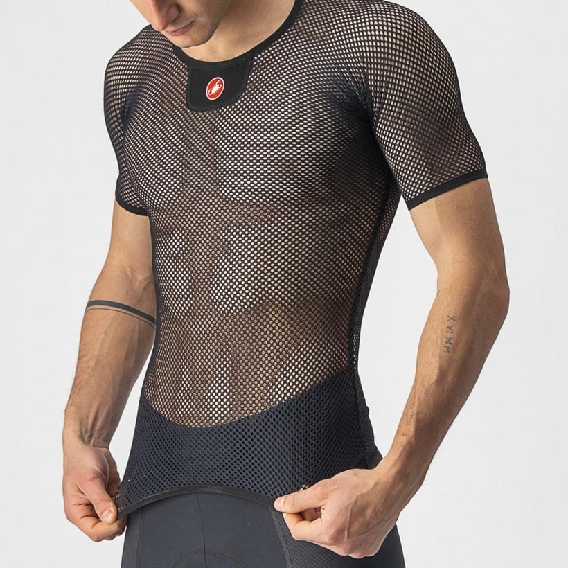 Camiseta Castelli Core Mesh 3 M/C Preto