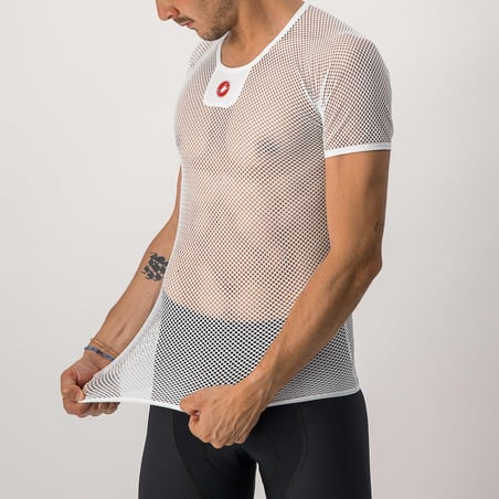 Castelli Core Mesh 3 M/C Wit T-shirt