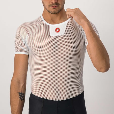 Maglia Castelli Core Mesh 3 M/C Bianco