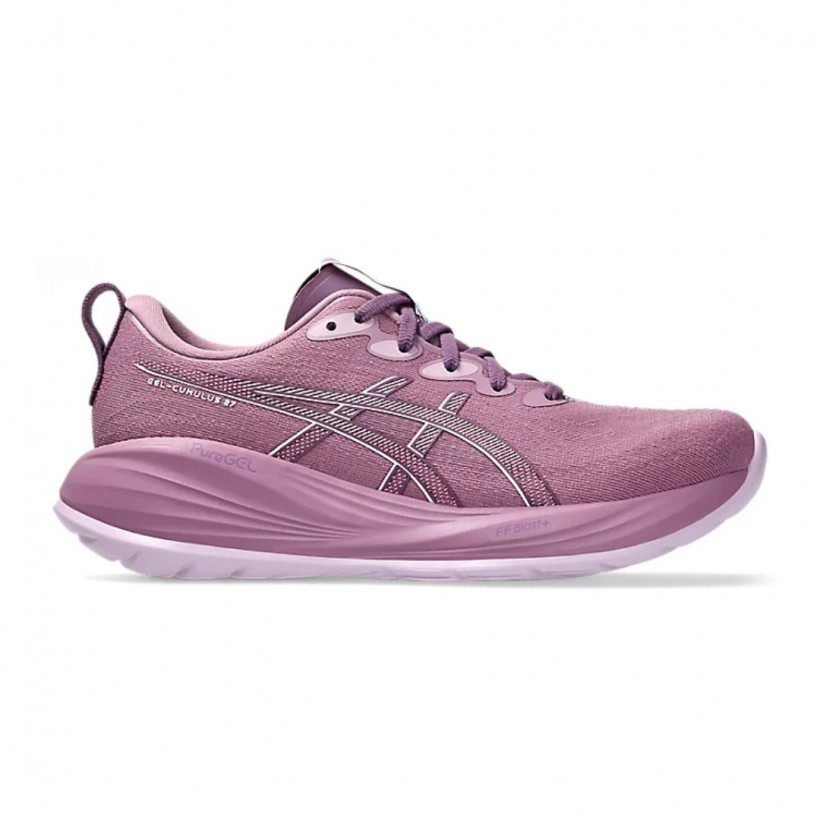 Chaussures Asics Gel-Cumulus 27 Rose Violet SS25 Femme