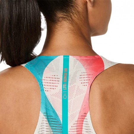 Asics Limited Series Metarun Tank Ärmelloses Top Beige Damen