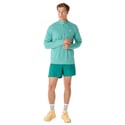 Asics Road Lite-Show 1/2 Zip Sweatshirt Light Blue