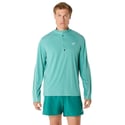 Asics Road Lite-Show 1/2 Zip Sweatshirt Light Blue