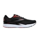 Ténis Brooks Ghost 16 Preto Vermelho SS25