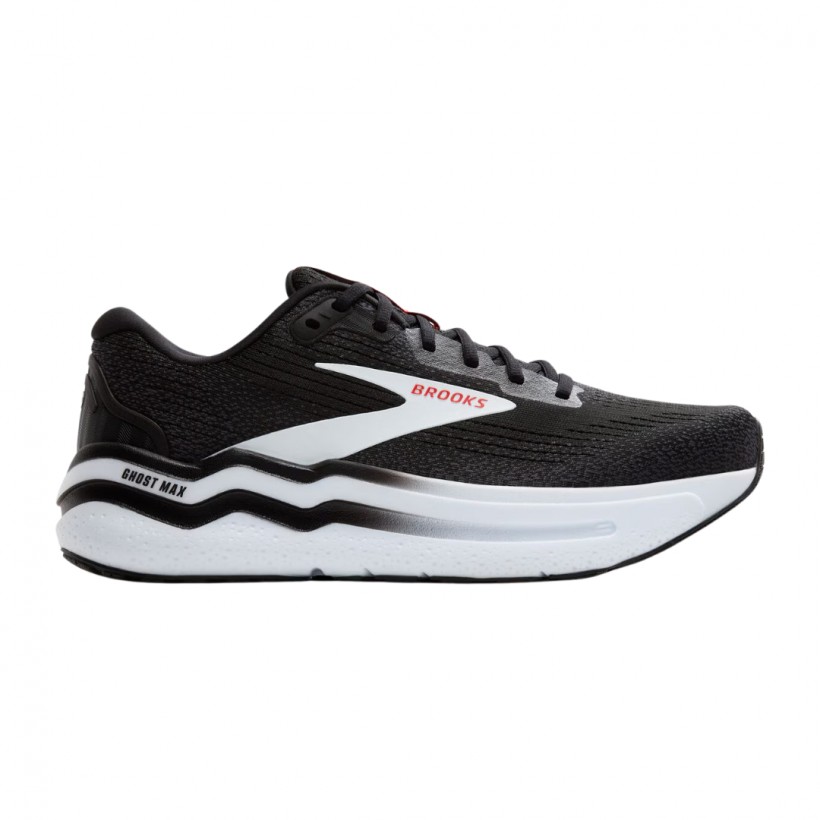 Brooks Ghost Max 2 Schwarz Weiß SS25