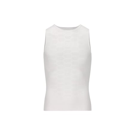 Q36.5 Basislaag 1 Mouwloos Wit T-shirt