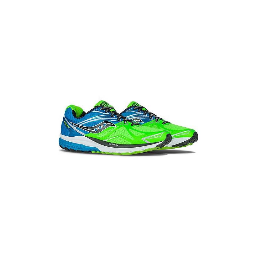 Sneaker Saucony Ride 9 blu/verde m AW16