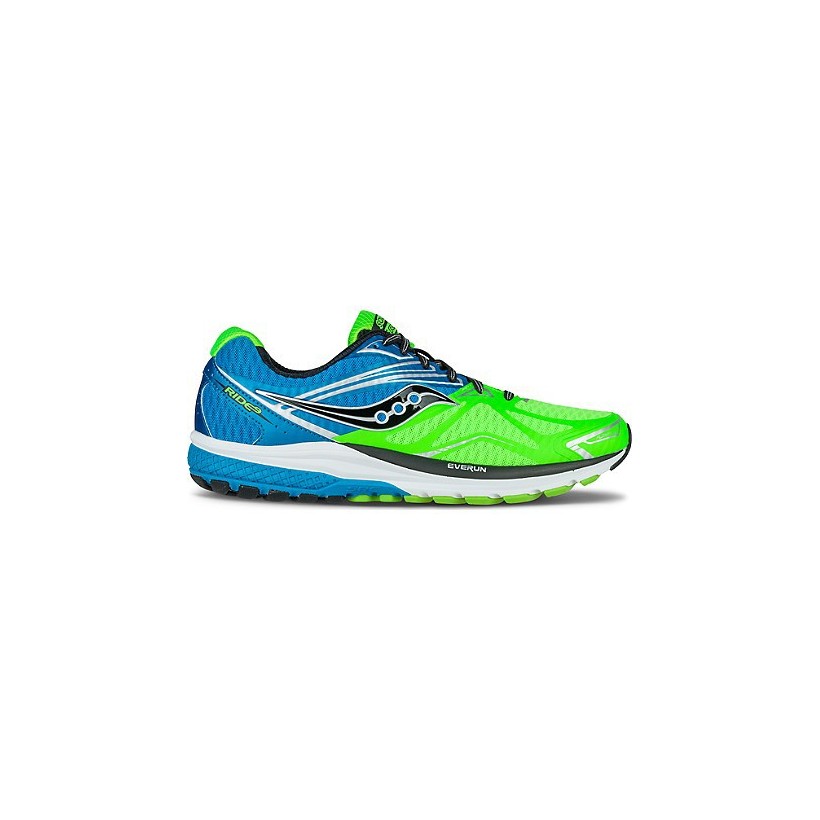 Neu Saucony Ride 9 Sneaker blau grun m HW16 versandkostenfrei