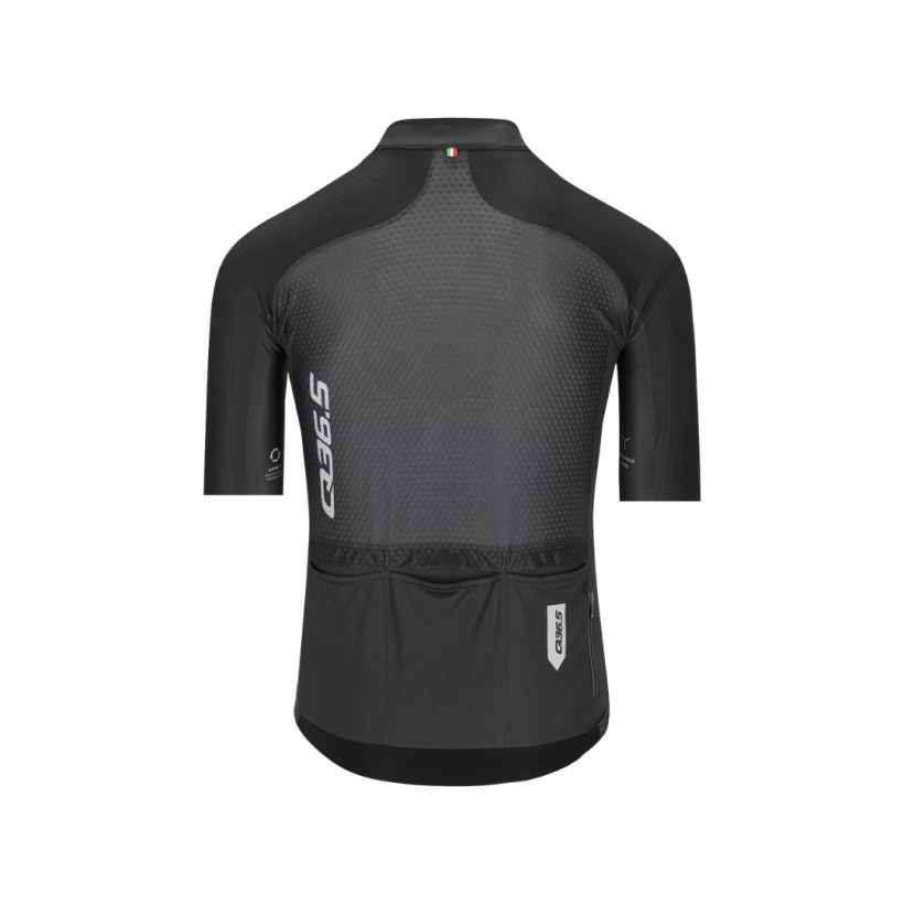 Q36.5 Gregarius Pro Signature Schwarz Grau Trikot