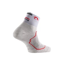 Lurbel Race Drie Sokken IJsgrijs Rood 2