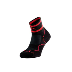 Meias Lurbel Desafio Spirit Four Preto Vermelho