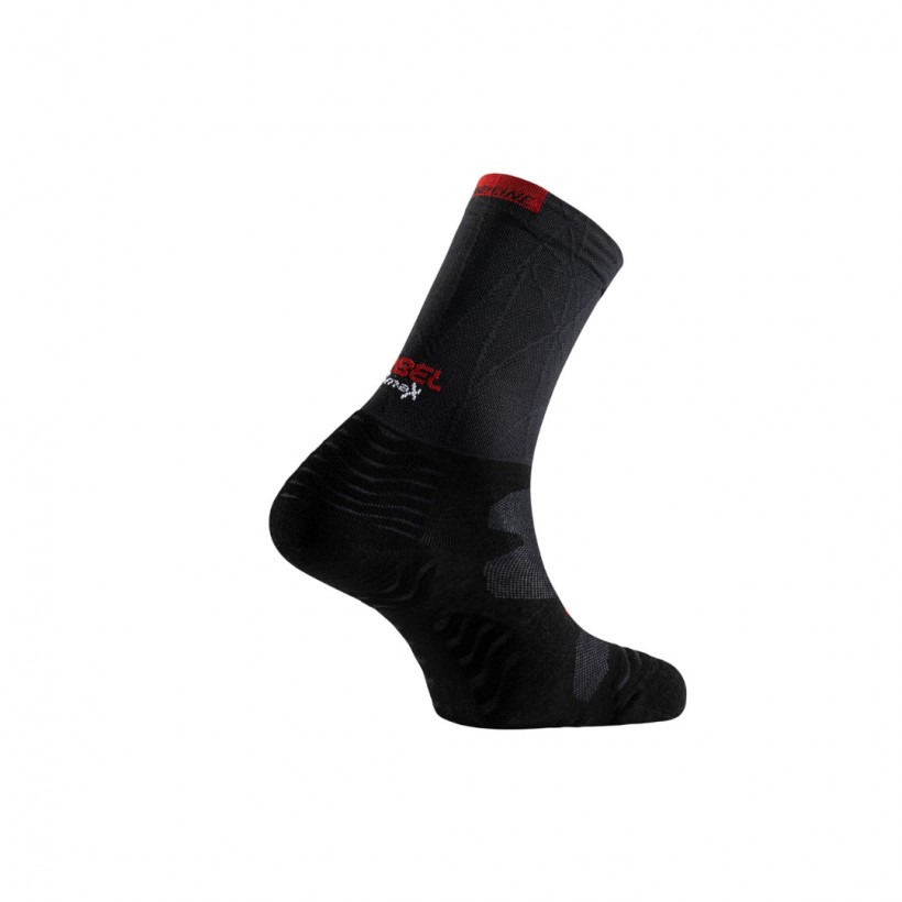 Lurbel Stone Pro Five Compression Socks Black Red